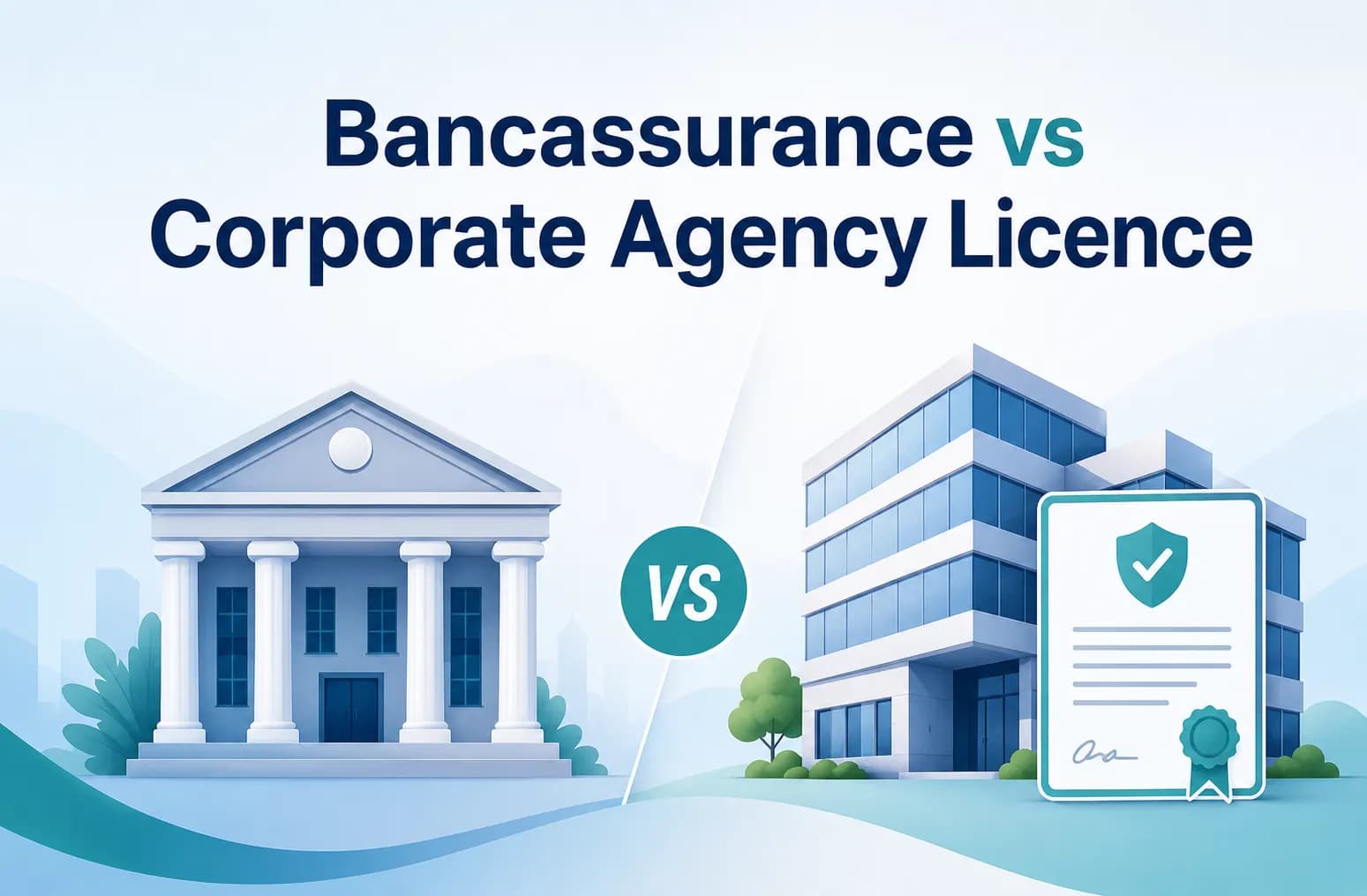 Bancassurance vs Corporate Agency Licence: What Should Indian Banks Choose in 2026. Cover image