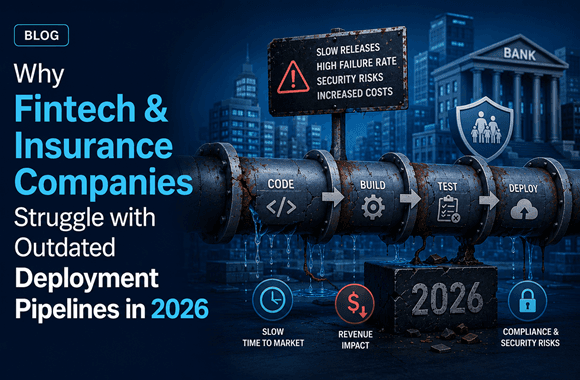 Why Fintech & Insurance Companies Struggle with Outdated Deployment Pipelines in 2026. Cover image